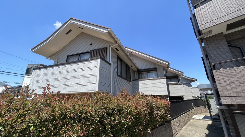 外壁屋根工事施工前 外壁屋根工事施工前