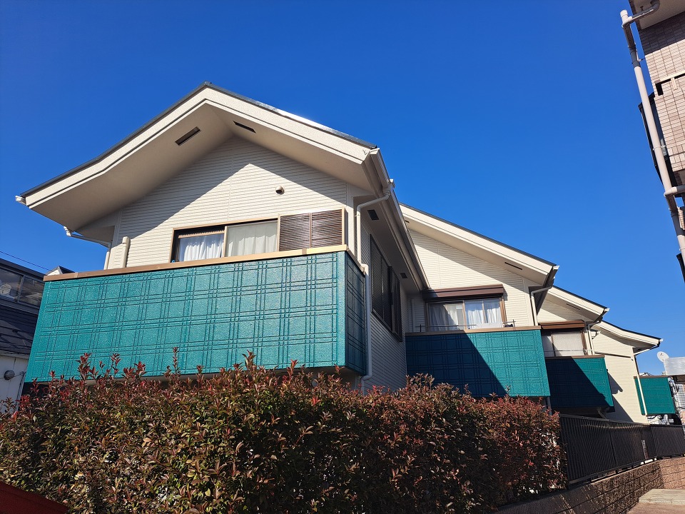 外壁屋根工事施工前 外壁屋根工事施工前