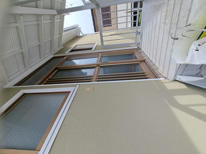 玄関扉交換工事施工前 玄関扉交換工事施工前