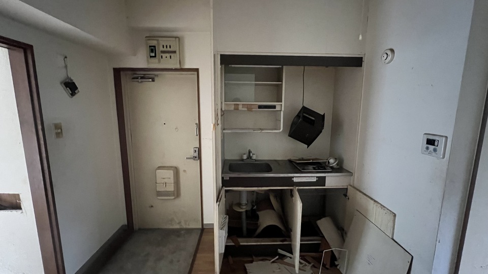 キッチン交換工事施工前 キッチン交換工事施工前